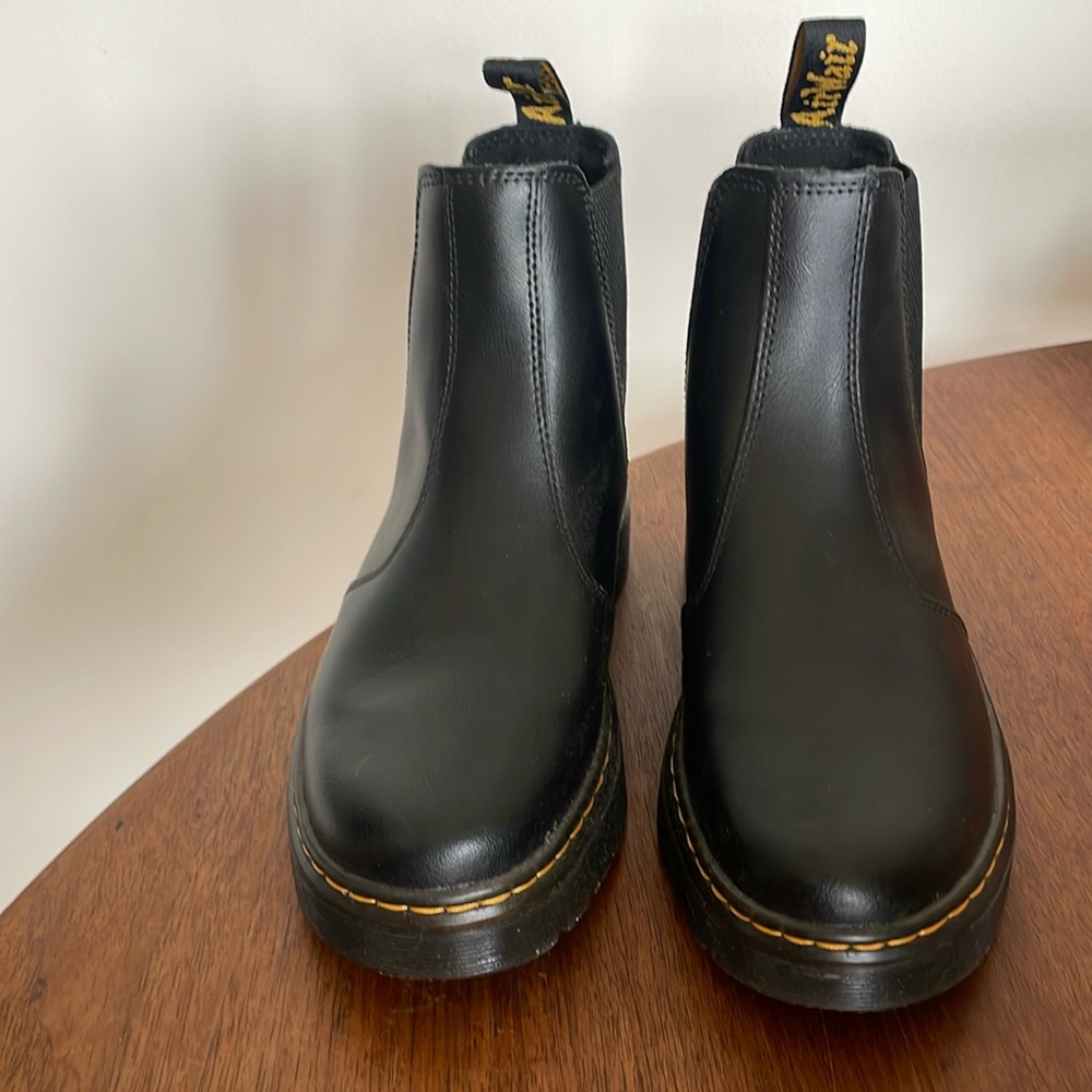Doc Marten Black Leather Chelsea Boot, New without Tags